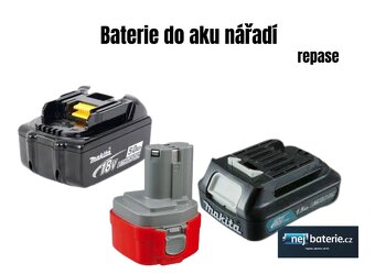 baterie do akuvrtačky a dalšího akunářadí, sekaček apod. - 3