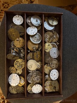 Součástky na starožitné kapesní hodinky - 3