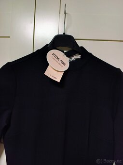 Nové černé elegantní šaty Orsay vel. 34/36 - 3