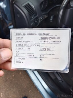 ŠKODA Octavia combi dvoulitr TDI 103 kw - 3