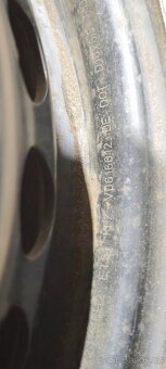 Plechová disky 16", originál VW - 3