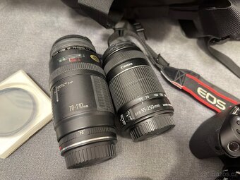 Canon EOS 70D + 3 objektivy + příslušenství – kompletní set - 3
