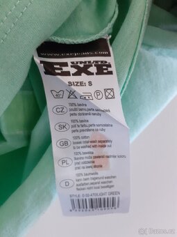 Zelené tričko s potiskem Exe Jeans - 3