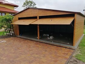 PLECHOVÁ GARÁŽ 7 x 7m - 3
