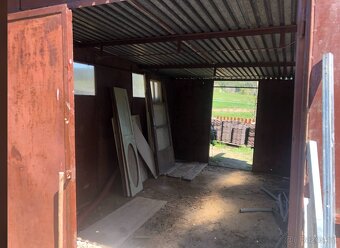 Plechová garáž 5x3m - 3