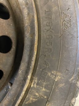 Plechové disky s pneumatikou 175/65 R14 - 3