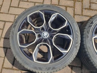 Alu disky R17x7.0, rozteč 5x112, letní pneu Nexen - 3