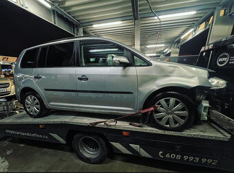 Vůz na náhradní díly VW Touran 1T2 FL r.v. 2009 BSE JJT LA7W - 3