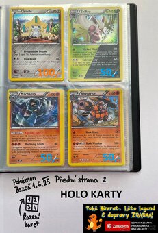 Kusové karty TCG Pokémon STARÉ PŘES 10LET (ORIGINÁL) - 3