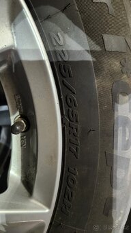 ALU KOLA 5x114,3 pneu 225/65/R17 - 3
