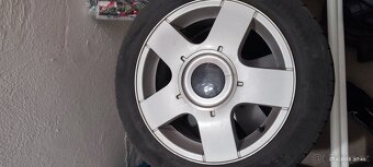 ALU kola 6Jx15H2 ET38 R15 VW - 3