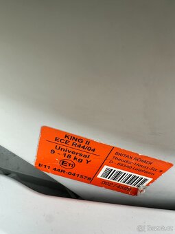 Dětská autosedačka Britax Römer King II (9–18 kg) - 3