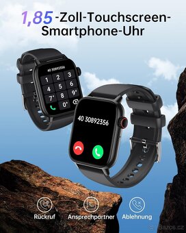 Chytré hodinky LLKBOHA H5 – 1,85" Bluetooth volání, v CZ - 3