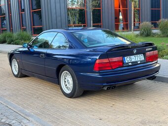BMW 850Ci V12 1990 300 koní, sběratelský kus, evropská verze - 3