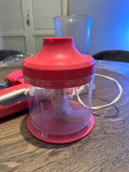 Ponorný mixér Sencor růžová sada - 3