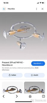 Stropní bodové svítidlo ZEUS 319 + 3x E14 - 3