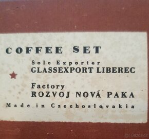 Souprava na kávu retro - 3