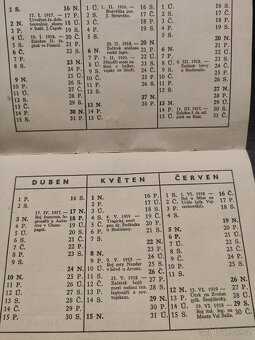 Kalendář mladých obránců vlasti 1938 předmnichovský, 1.Rep. - 3