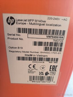 Laserová tiskárna HP LaserJet MFP M140we - 3