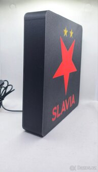 Prodám nové logo SK Slavia s podsvětlením - 3