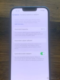 Apple iPhone 13 Blue 128GB, 94% baterie - 3