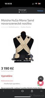 Moisha Hugo Mono Sand nosítko - 3