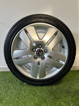 Alu kola 5x100 r16 s letním pneu (6545) - 3