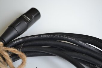 2x XLR mikrofonní kabel - 3