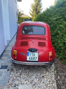 Fiat 500 1970 veteránská čísla - 3