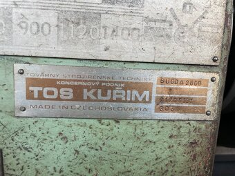 Hrotový soustruh TOS SU50 A2000 - 3
