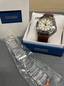 Sharp Seiko 7S36-02P0 Kompas luneta Automatické hodinky - 3