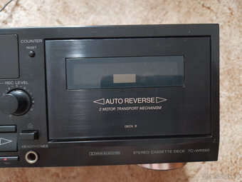Tape deck Sony TC-WR590 (po servisu) - 3