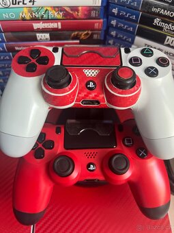 Herní konzole PS4/ PlayStation 4 FAT + 2 ovladače - 3