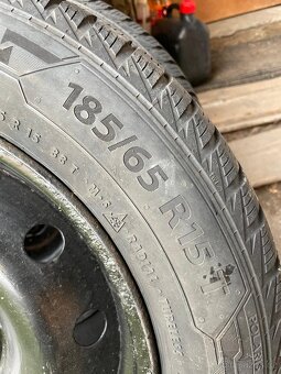 Plechová kola 15'' se zimní pneu Polaris 5 - Dacia Sandero - 3