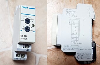 Časové relé Hager EZ001, ElkoCRM-81, Schneider RE11 - 3