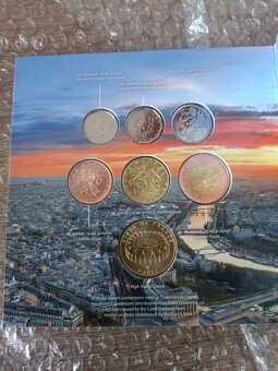 Sada oběžných mincí ČR 2024 Paříž - 3