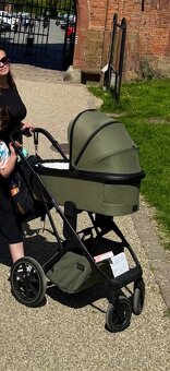 V ZÁRUCE dvojkombinace kočárek Moon PIÚ + vajíčko cybex - 3