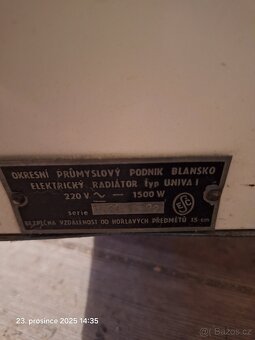 Elektrický radiátor. - 3