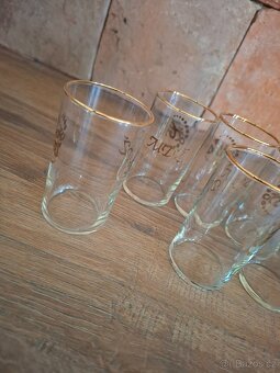 6x sklenice panák - 3