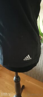 Nové černé tričko s kamínky Zn.Adidas - 3