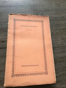 Knihy Božena Němcová - 3