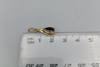 Zlatý přívěsek 0,85g, 14 kt, 585/1000 - 3