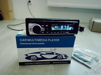 1din autorádio s USB a Bluetooth - 3