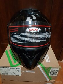 Prodám novou výklopnou helmu na motorku UCHOOSE v.L 59-60cm. - 3