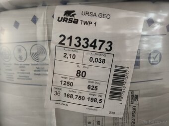 Výprodej - tepelná izolace URSA - 3