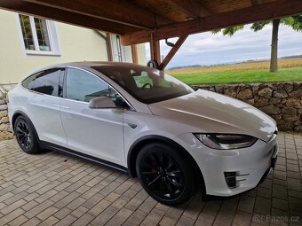 Tesla Model X P90DL Ludicrous – Performance, AWD, bílá perle - 3