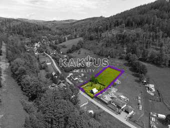 Prodej chaty se stavebním pozemkem o ploše 2870 m² v obci Ho - 3