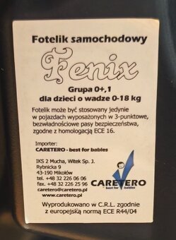 Autosedačka Caretero - 3