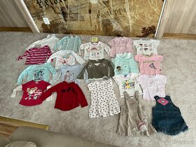 Dětské kojenecké (dívčí) oblečení - vel. 92 - 3
