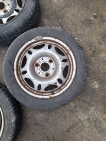 4x 15" plechové disky na Smart Fortwo. - 3